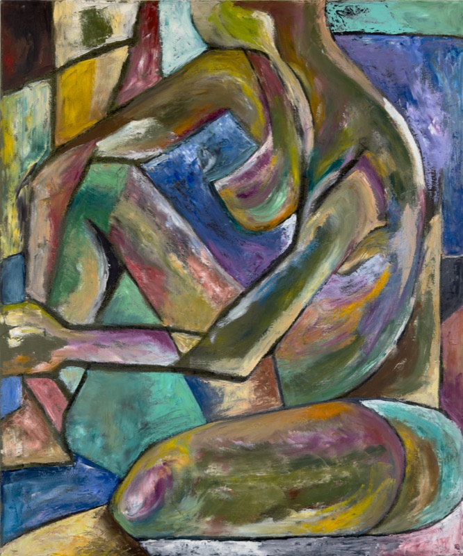 Seated Figure, Knees Drawn Up